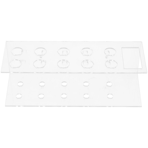 Acrylic desk organizer - acrylic,