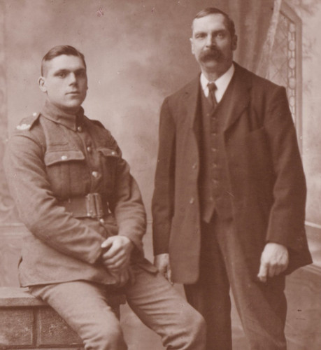 Ww1 rppc photo british soldier - photo,