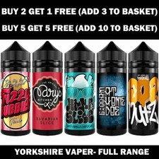 E LIQUID 100ML FULL RANGE