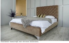 Chelsea Chenille Bed Frame