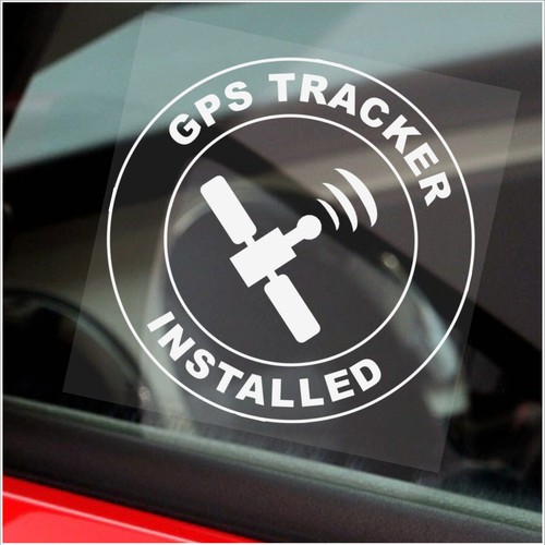 Sign gps tracker installed - sign,