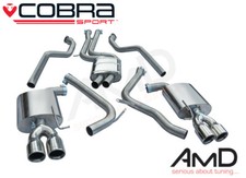 Audi S5 Cat Back Exhaust Cobra