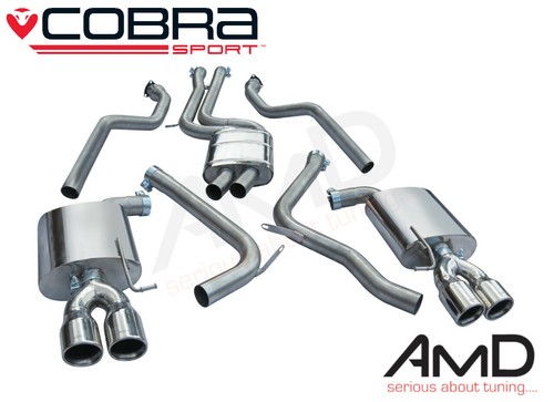Audi cat back exhaust cobra - cat,