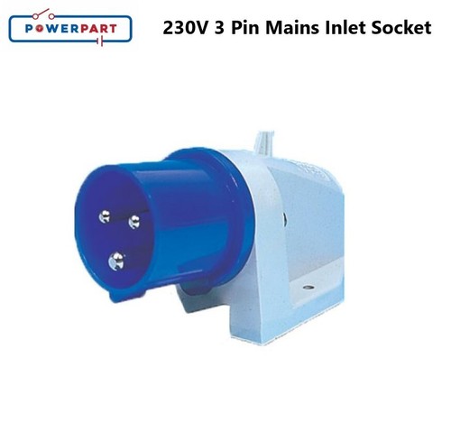 Mains surface mounted inlet - mains,