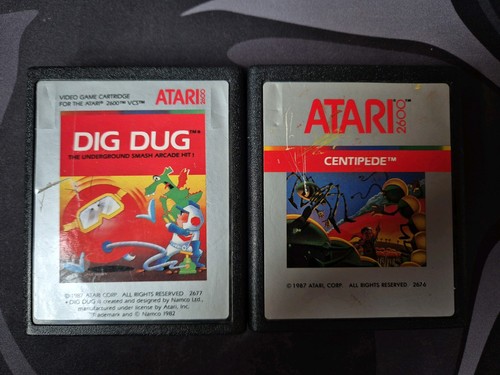 Atari 2600 centipede and - 2600, dig