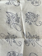 Alphabet Embroidery Transfer Pattern Iron On Women’s Weekly 1950