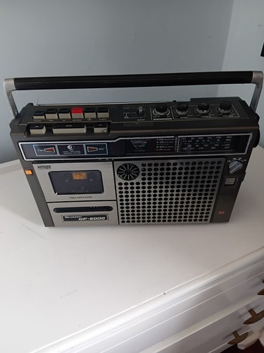 Sharp 6000 radio - gf-6000, am/fm
