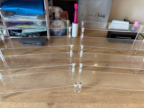 Clear acrylic multi - clear, multi-tier