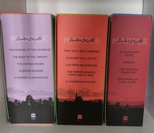 Agatha Christie Miss Marple's Complete Series 14 Books 3 Box Sets
