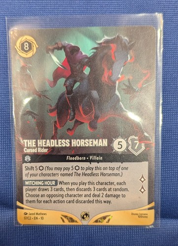 Disney lorcana the headless - disney,