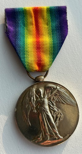 Ww1 victory medal - medal, ribbon