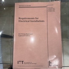 IET Wiring Regulations 18th