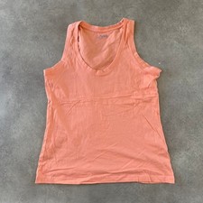 Columbia Tank Top Womens Large Casual Sleeveless Activewear Top, Coral Pink