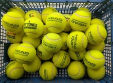 30 tennis balls VGC Head Wilson practice coach dog toys walking Games Sport Play