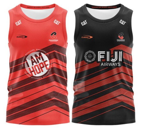 Rugby men singlet crusaders - rugby, men's
