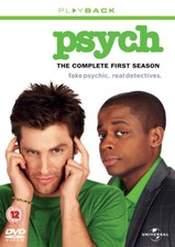 Psych: The Complete First Season DVD (2008) James Roday cert 12 4 discs