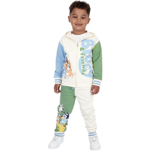 Bluey zipped hoodie and - bluey,