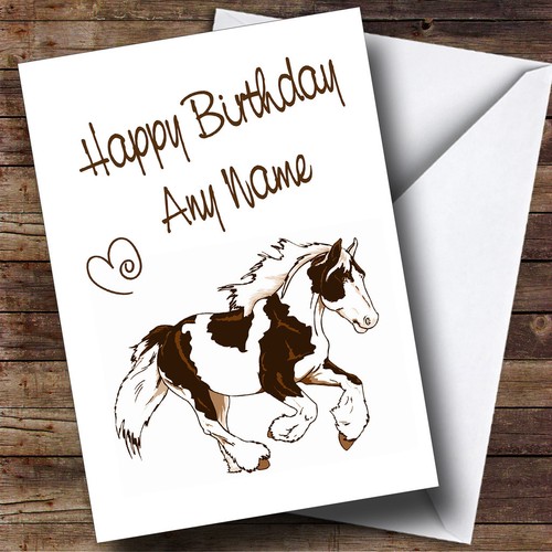 Skewbald gypsy vanner - gypsy, cob
