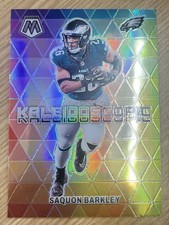 SAQUON BARKLEY ~ KALEIDOSCOPE - 2024 Panini Mosaic ~ Case Hit SSP ~ Eagles