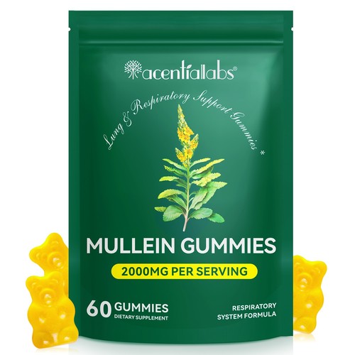 Mullein leaf extract - leaf, gummies