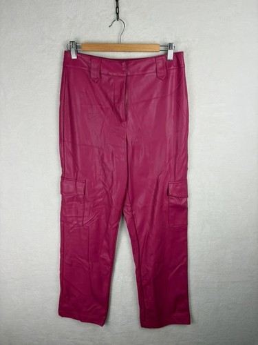 Primark faux leather cargo - leather,