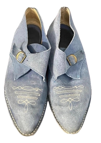 Womens vintage blue suede - womens,