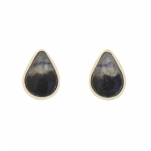 Derbyshire blue john - john, earrings