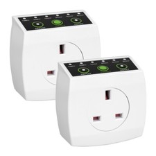 Count Down Timer Plug with Repeat Interval Function Energy Efficient *TWIN PACK*