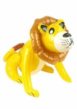 53cm Inflatable Lion Decoration Jungle Animal Prop Blow Up Party Toy (X99426)