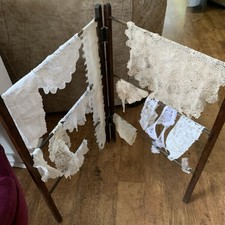 Antique Lace and  Crochet Pieces. Gorgeous Collection Including Collars/dollies