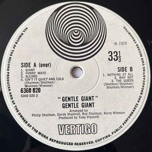 Gentle giant 1970 uk - 1970,