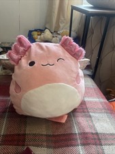 Squishmallows Plush Backpack Archie The Axolotl Plush Backpack adjustable straps