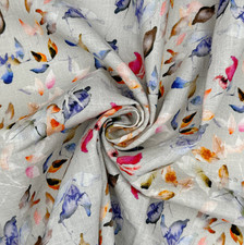 Floral Washed 100% Linen