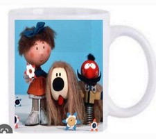Magic Roundabout Dougel Florence Zebedee   Mug Dishwasher Safe New & Boxed 