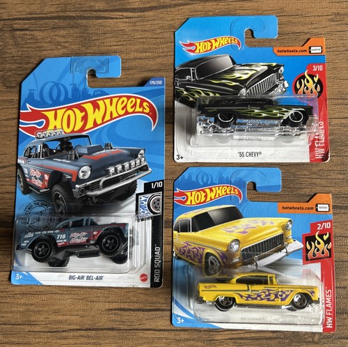 Hot wheels 55 chevy - hot, 3