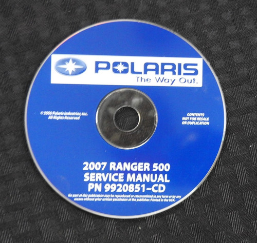 2007 polaris ranger 500 2x4 - ranger,