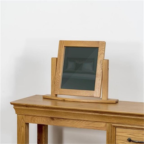 Solid oak dressing table - oak,