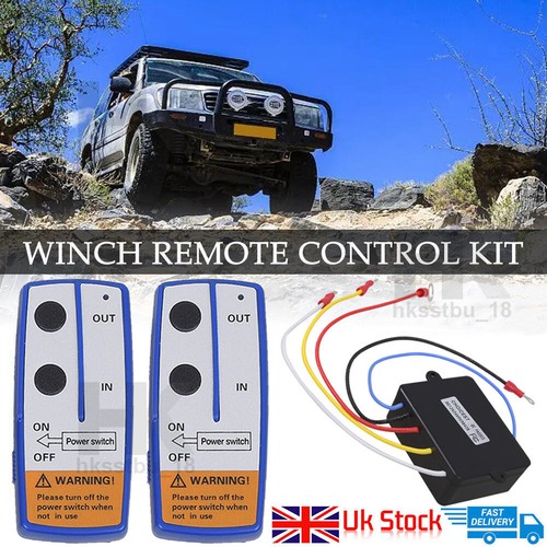 2pcs 12v wireless winch - winch, remote