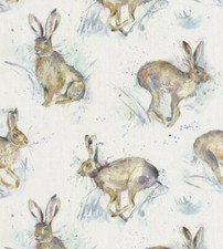 Hurtling Hares 100% Cotton