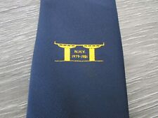 NHV Belgian Oil & Gas Rig Helicopter Operator 1979 - 1981 Tie by Alec Brook