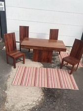 Sheesham Dining Table And 4