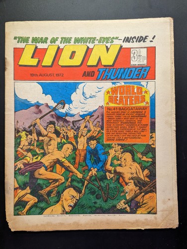 Lion and thunder comic 19th - and,