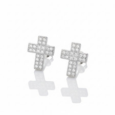 925 Sterling Silver Cross Full