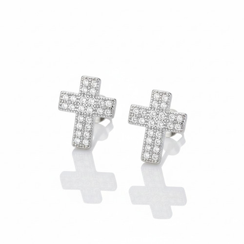 925 sterling silver cross full - 925,
