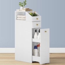 Bathroom Slim Floor Cabinet