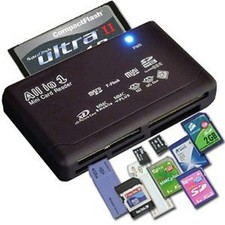 Memory Card Reader All in One 1 USB Adapter SD SDHC Mini Micro M2 MMC XD CF MS