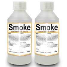 2x ECO 250ml Fluid White Smoke