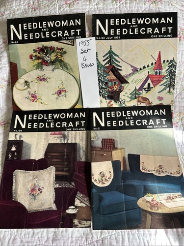 Needlewoman and needlecraft - and,