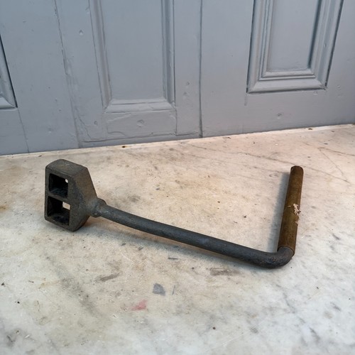 Canal lock key handle