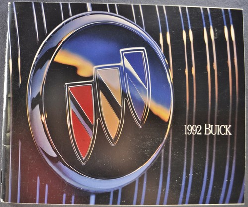 1992 buick 80pg brochure - 80pg,